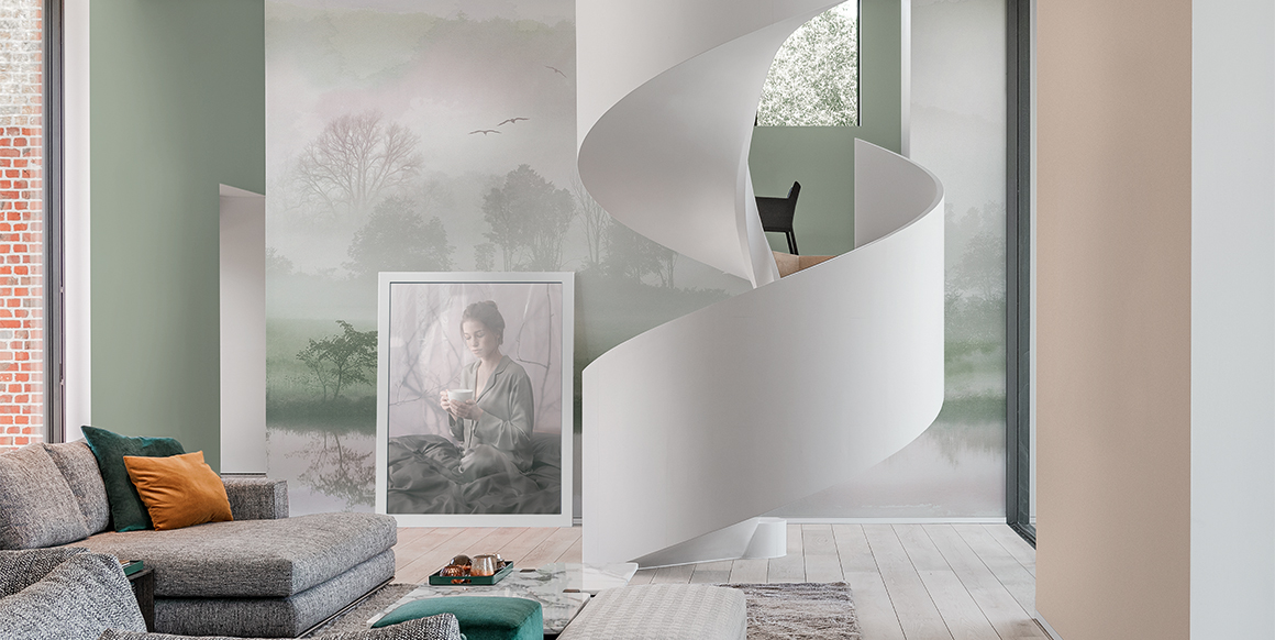 Панно Loymina A La Prima Silence PM3 005 3×1 фото в интерьере